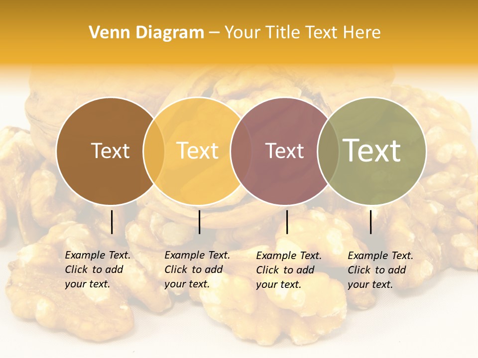 Free Clip Art Walnuts PowerPoint Template