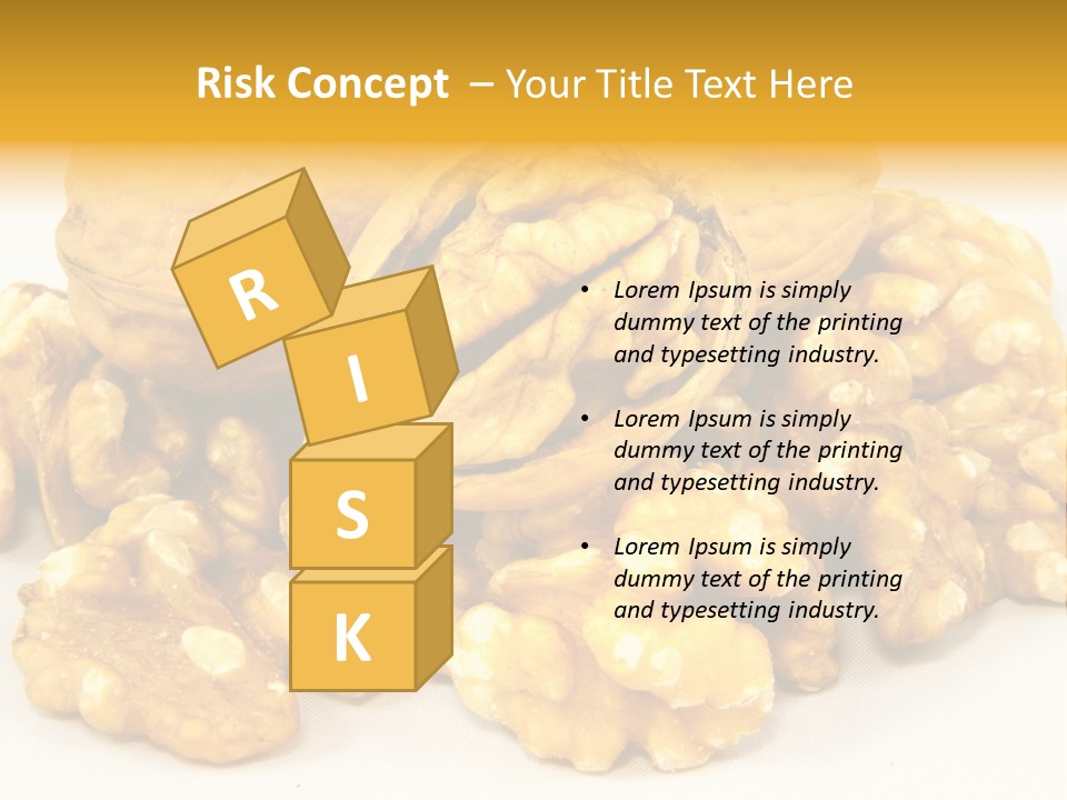 Free Clip Art Walnuts PowerPoint Template