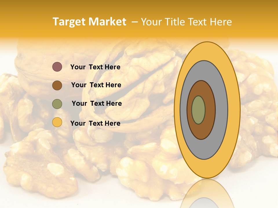 Free Clip Art Walnuts PowerPoint Template