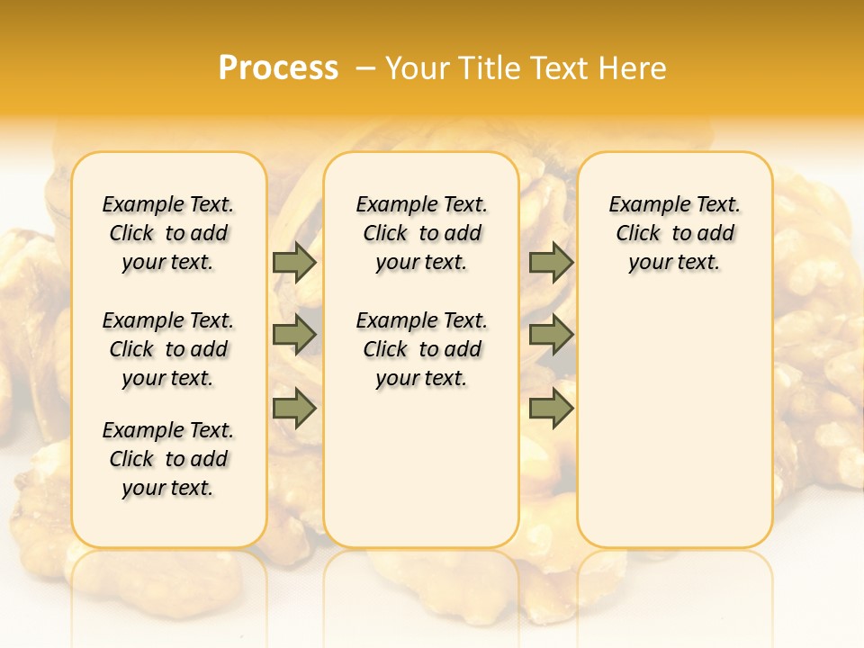 Free Clip Art Walnuts PowerPoint Template