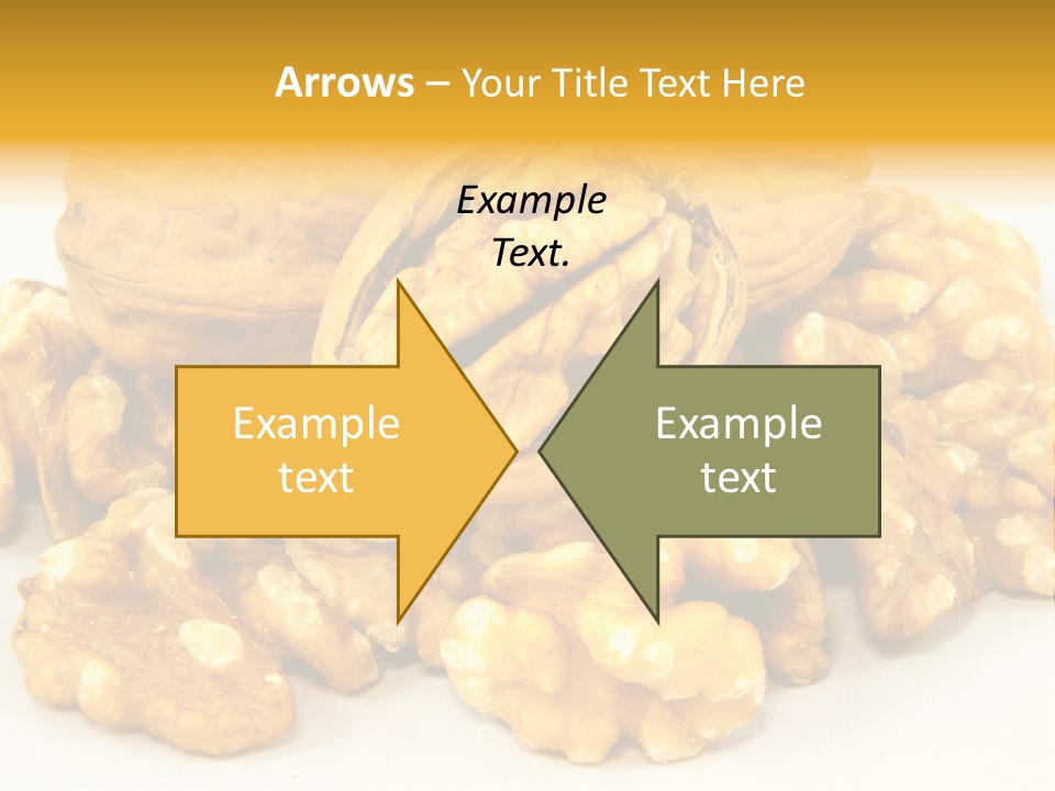 Free Clip Art Walnuts PowerPoint Template