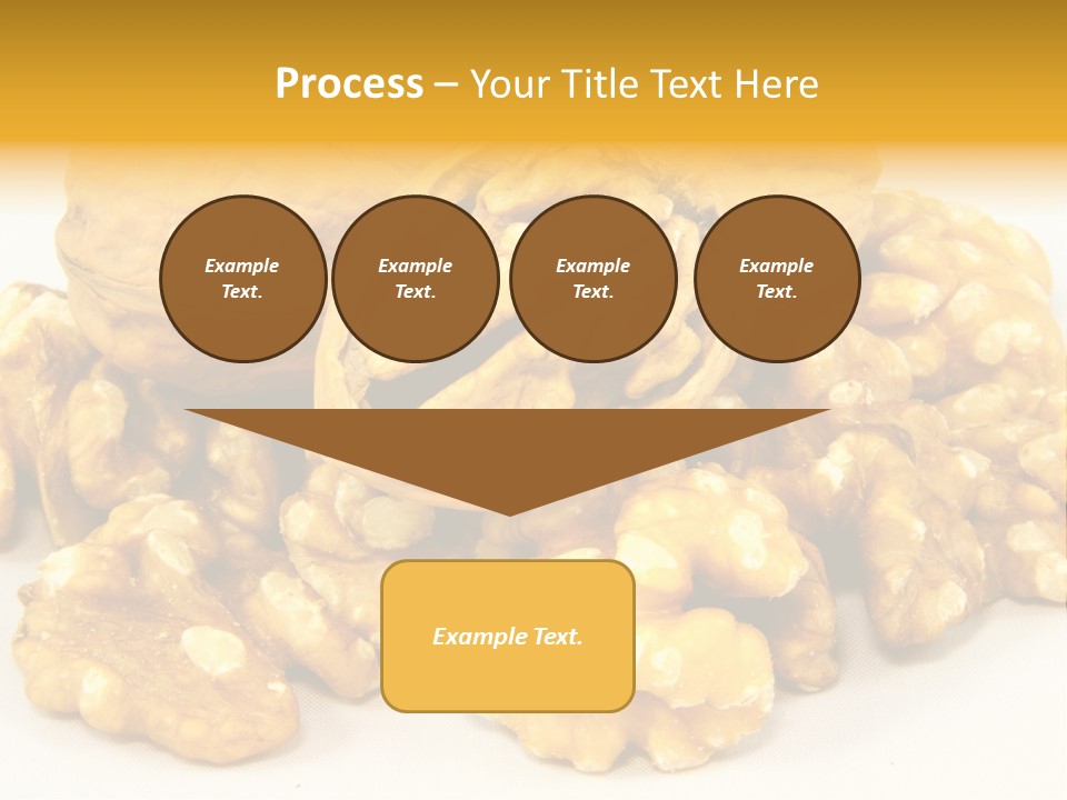 Free Clip Art Walnuts PowerPoint Template