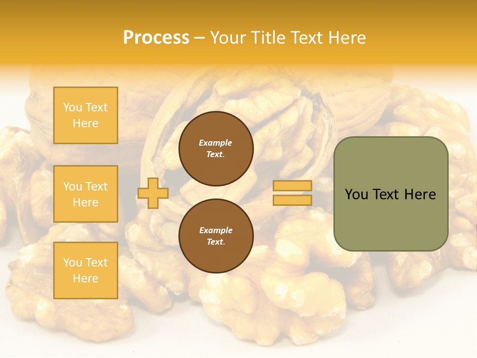 Free Clip Art Walnuts PowerPoint Template