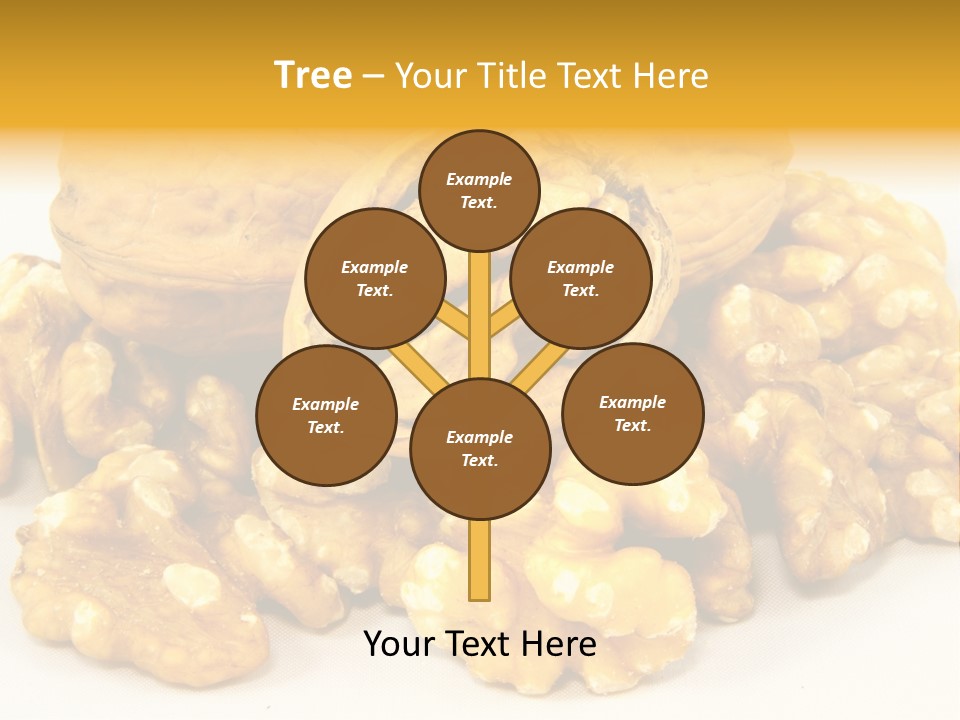 Free Clip Art Walnuts PowerPoint Template