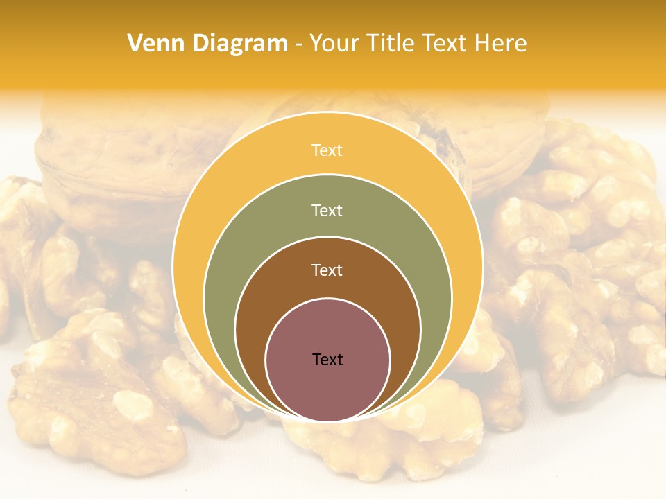 Free Clip Art Walnuts PowerPoint Template