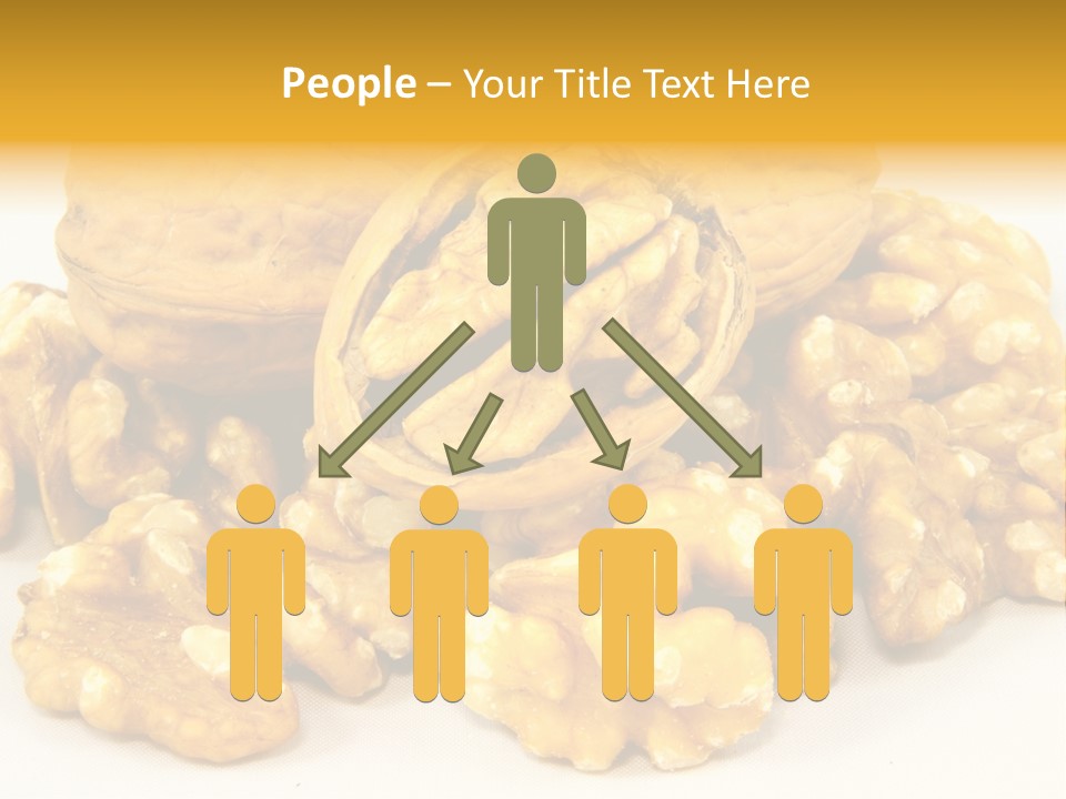 Free Clip Art Walnuts PowerPoint Template