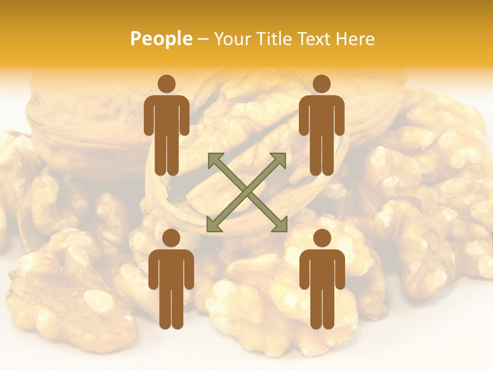 Free Clip Art Walnuts PowerPoint Template