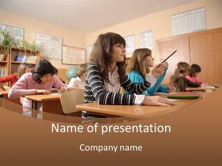 Ugly School PowerPoint Template