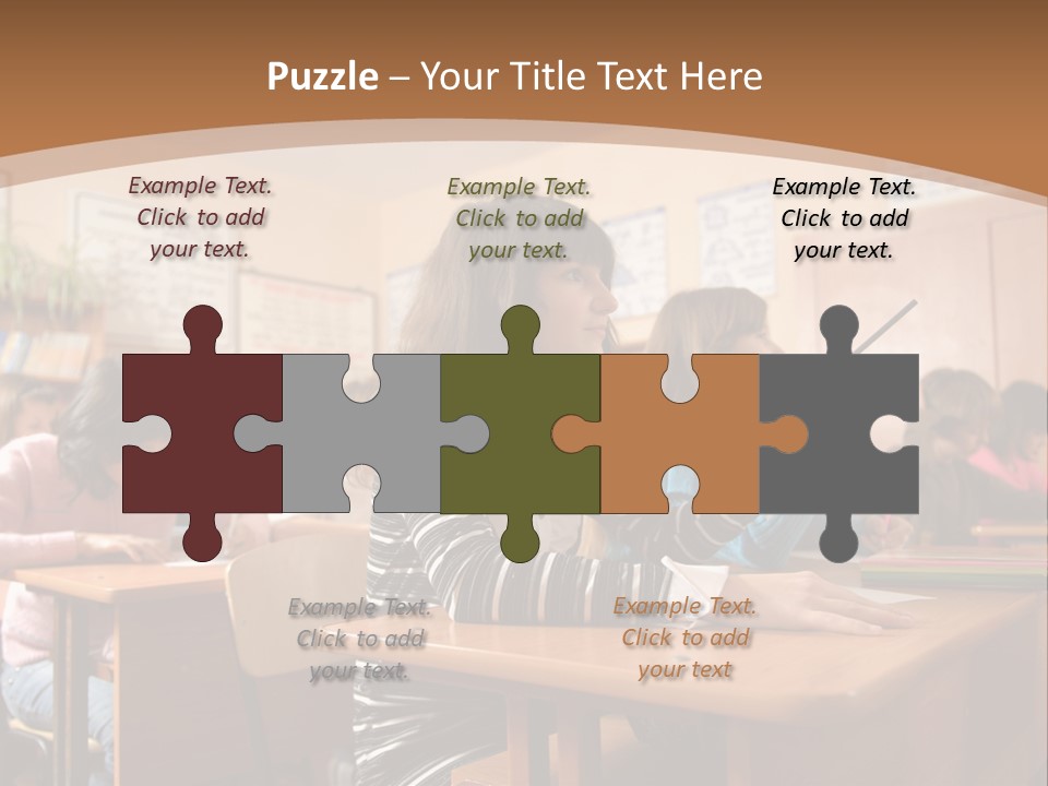 Ugly School PowerPoint Template