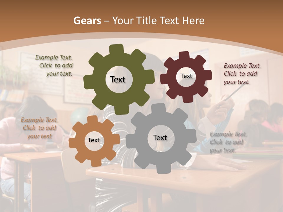 Ugly School PowerPoint Template