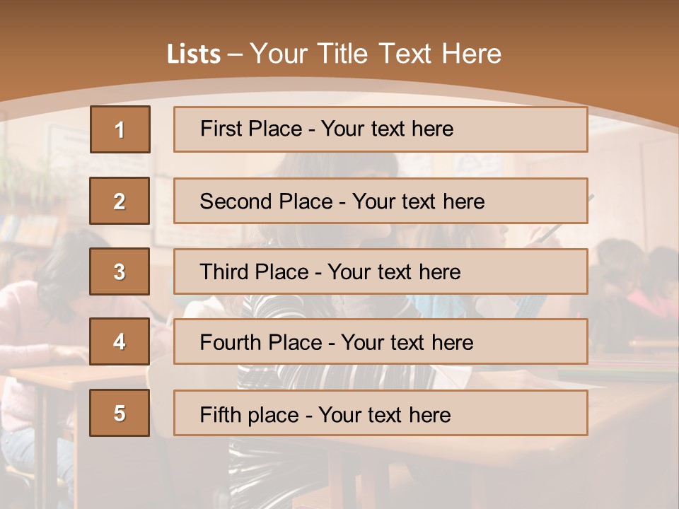 Ugly School PowerPoint Template