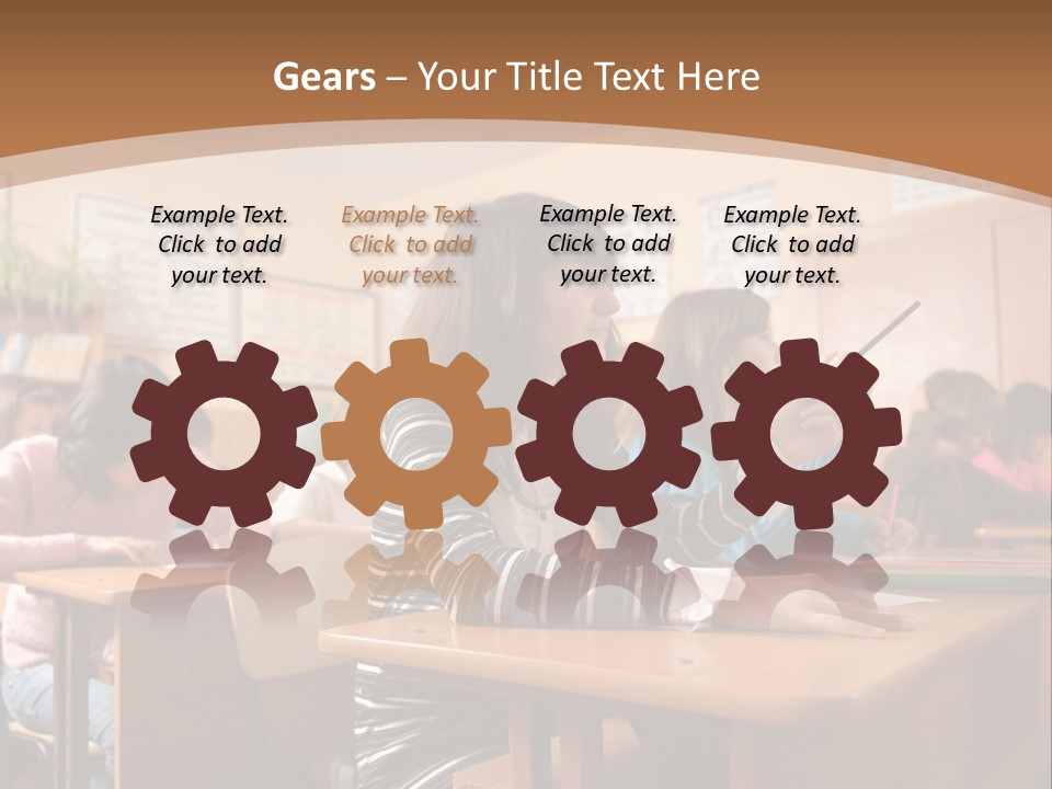 Ugly School PowerPoint Template