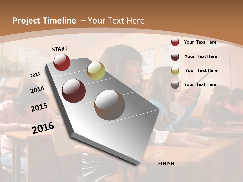 Ugly School PowerPoint Template