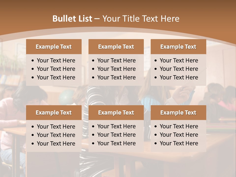 Ugly School PowerPoint Template