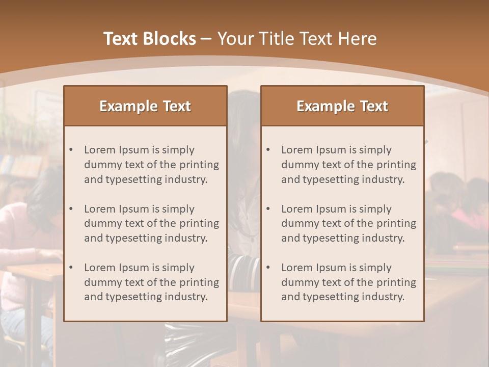 Ugly School PowerPoint Template