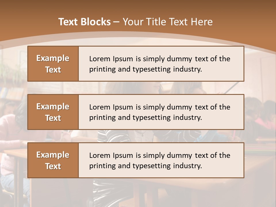 Ugly School PowerPoint Template