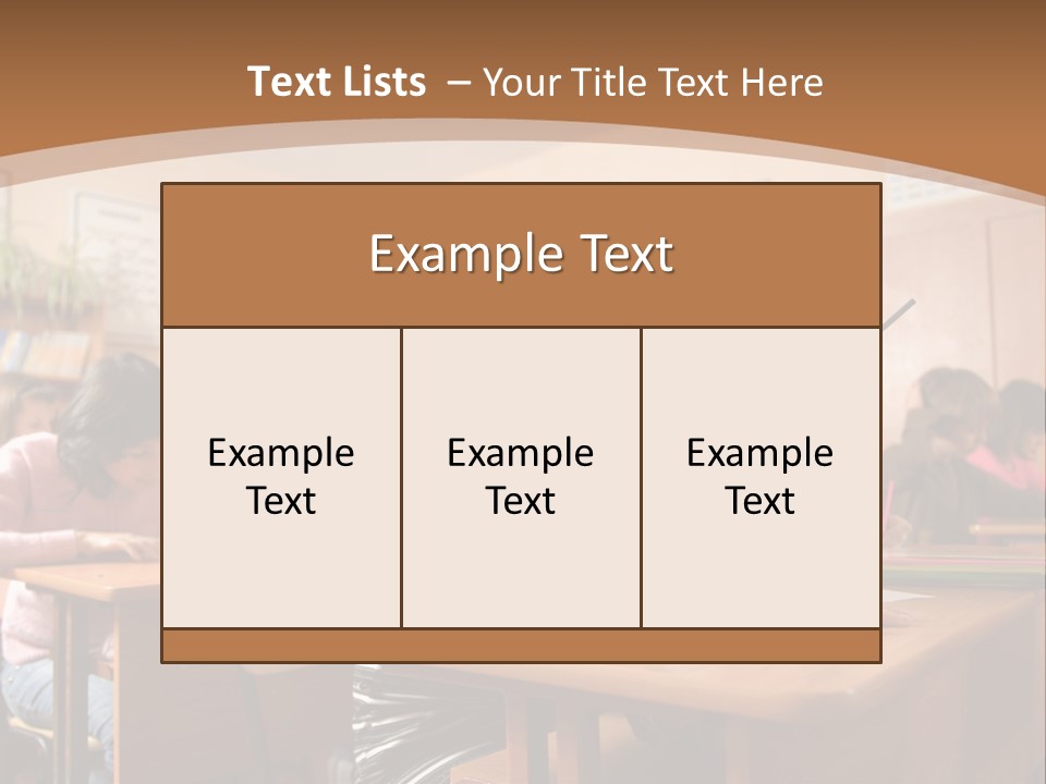 Ugly School PowerPoint Template
