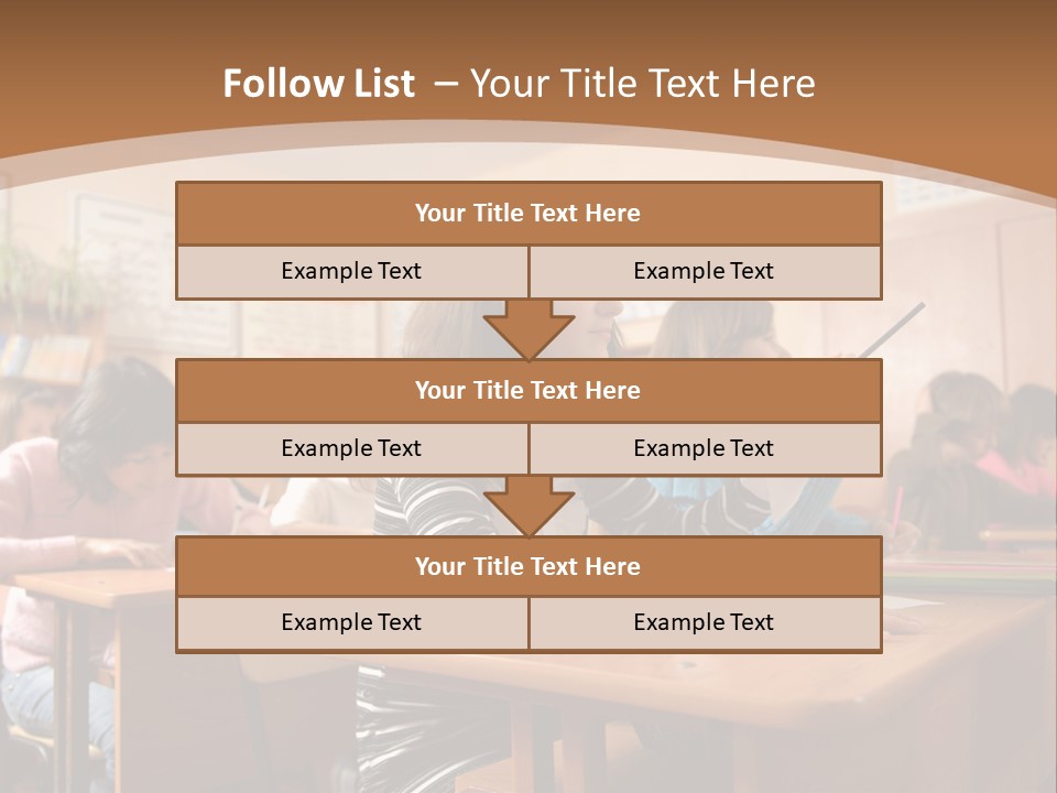 Ugly School PowerPoint Template