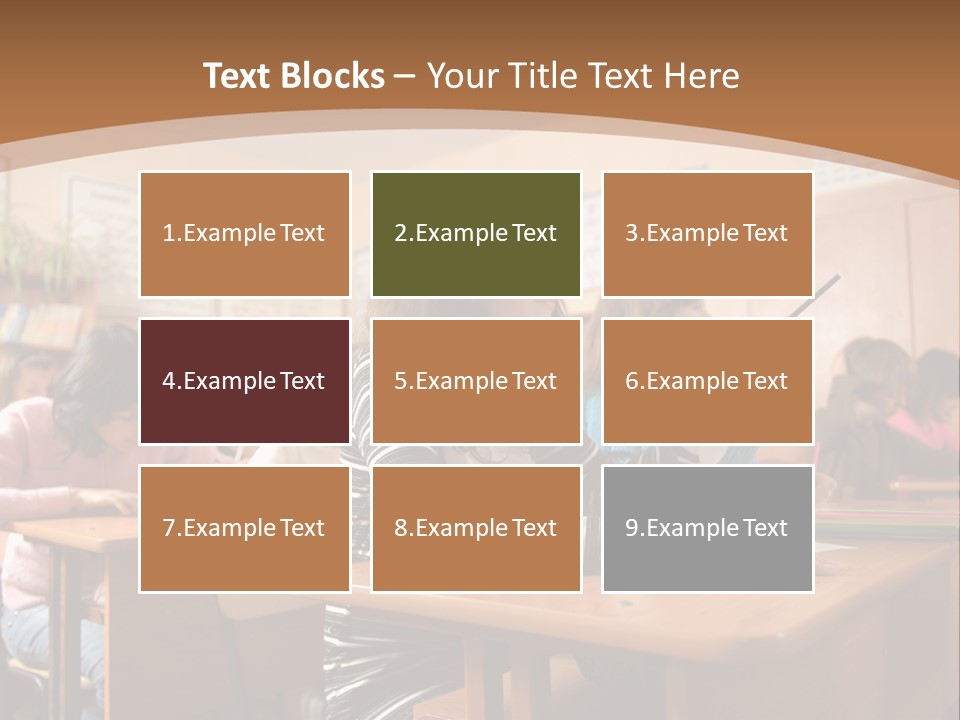 Ugly School PowerPoint Template