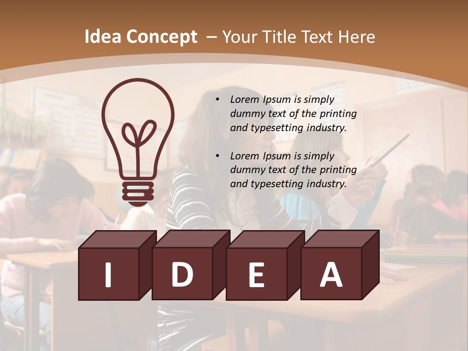 Ugly School PowerPoint Template