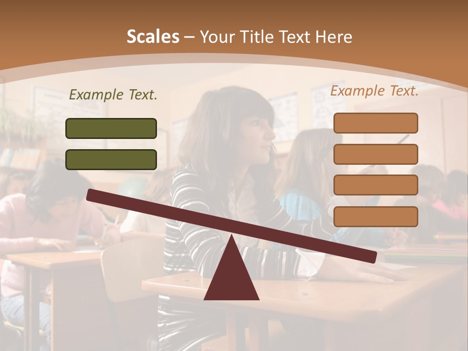 Ugly School PowerPoint Template