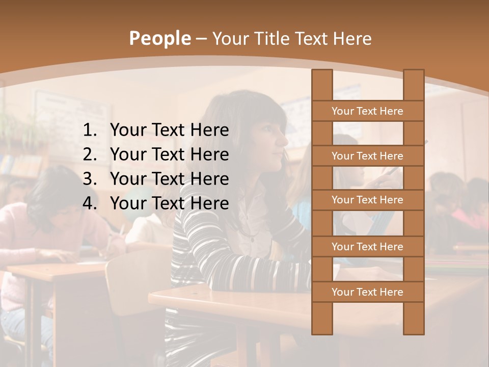 Ugly School PowerPoint Template