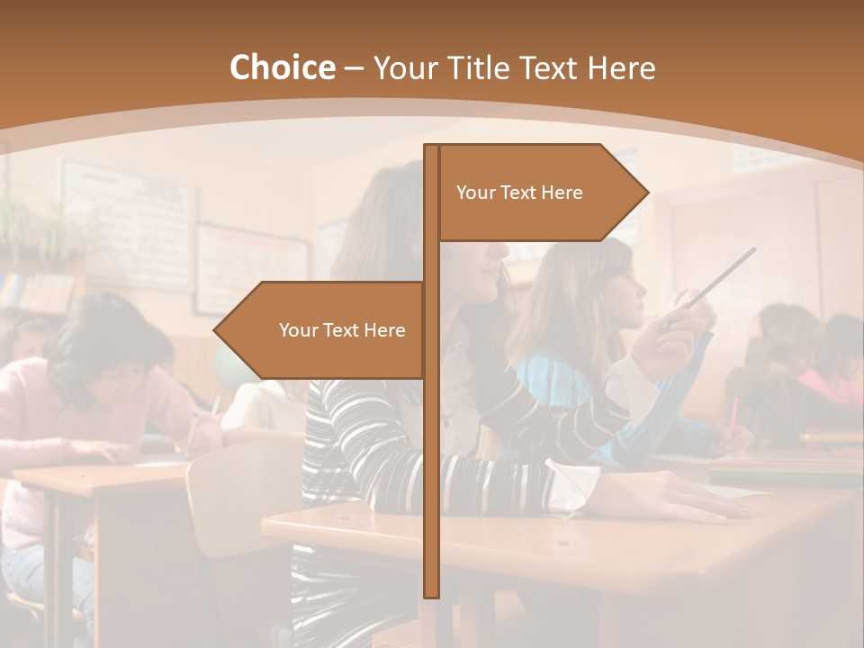 Ugly School PowerPoint Template