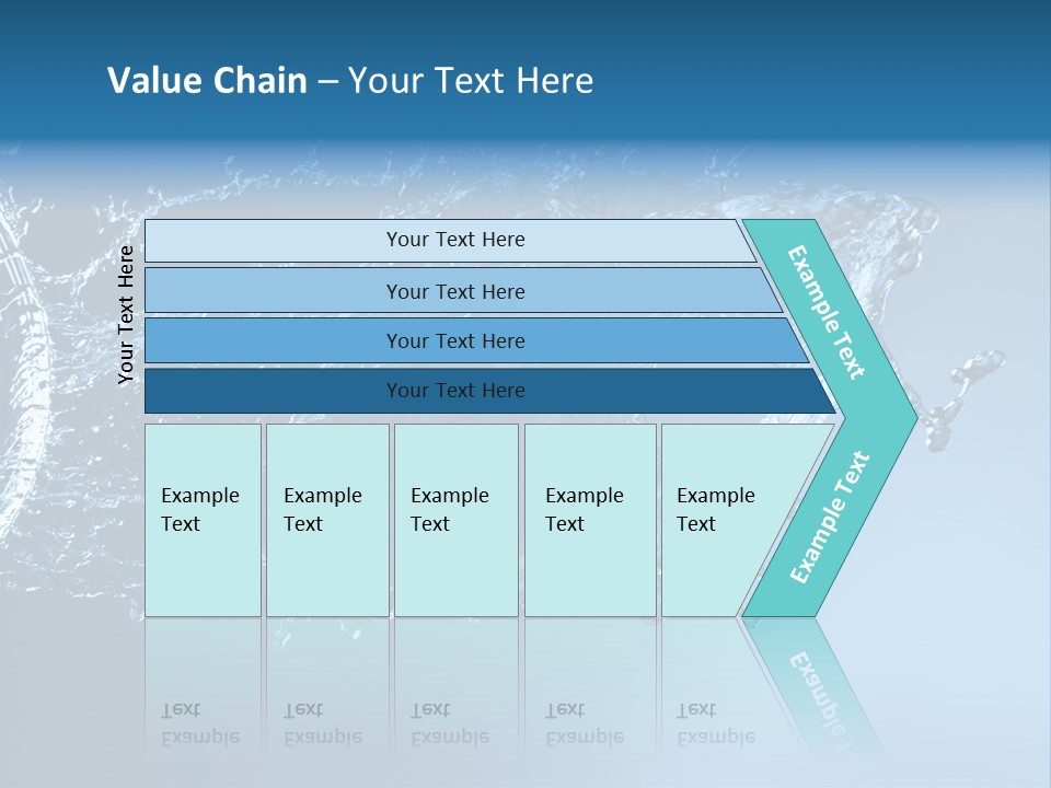 Thirsty Sparks Isolated PowerPoint Template