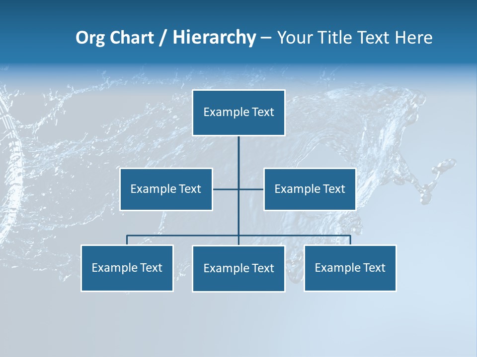 Thirsty Sparks Isolated PowerPoint Template