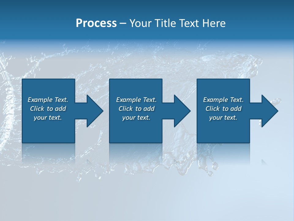 Thirsty Sparks Isolated PowerPoint Template