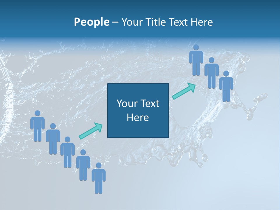 Thirsty Sparks Isolated PowerPoint Template