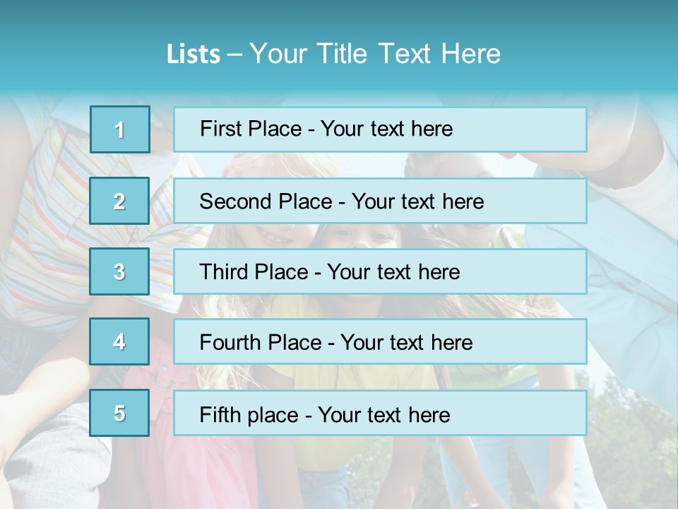Happy Kids PowerPoint Template