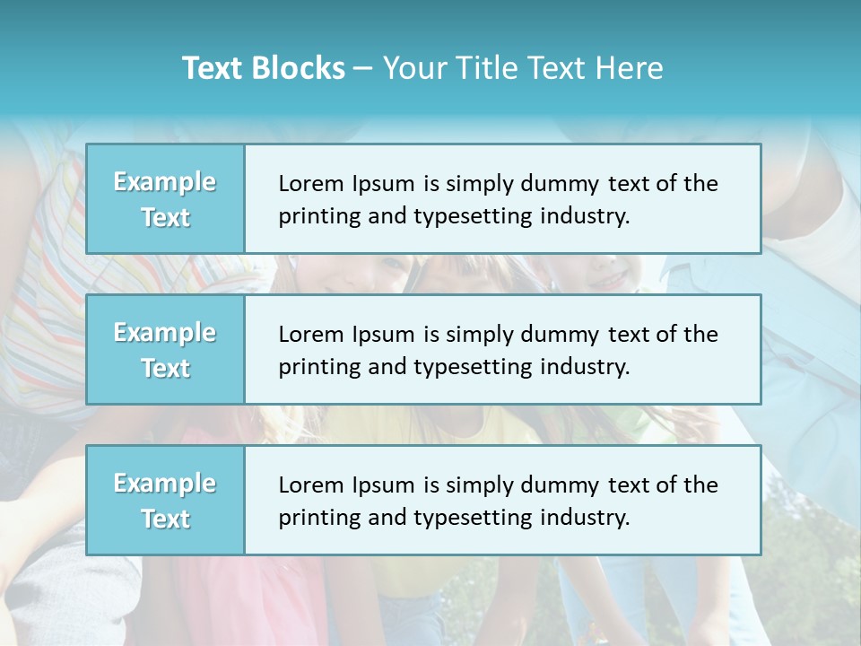 Happy Kids PowerPoint Template