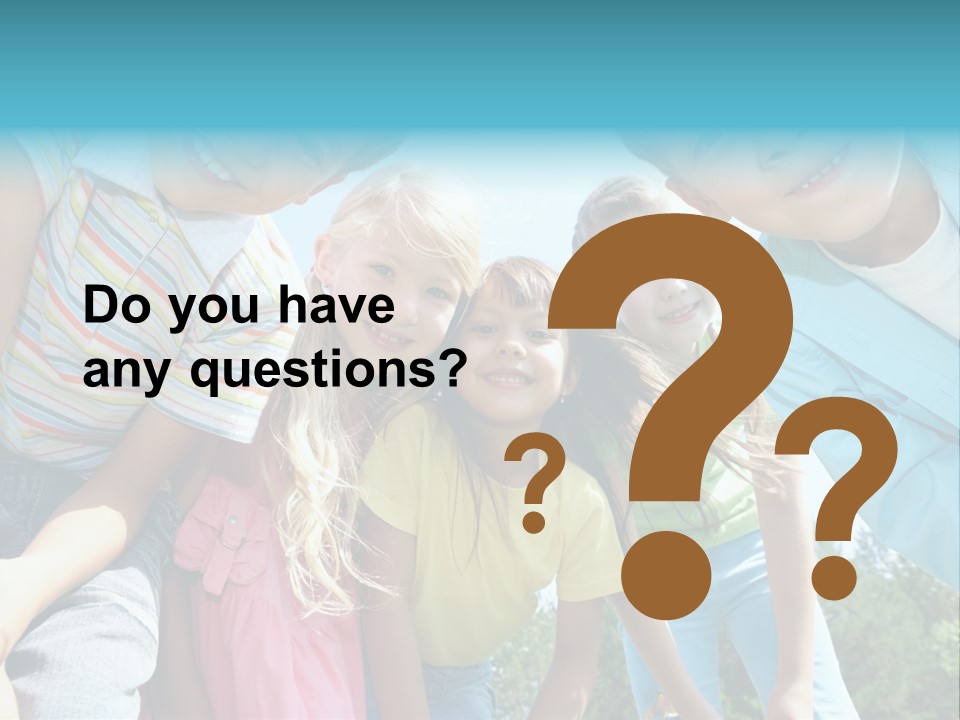 Happy Kids PowerPoint Template