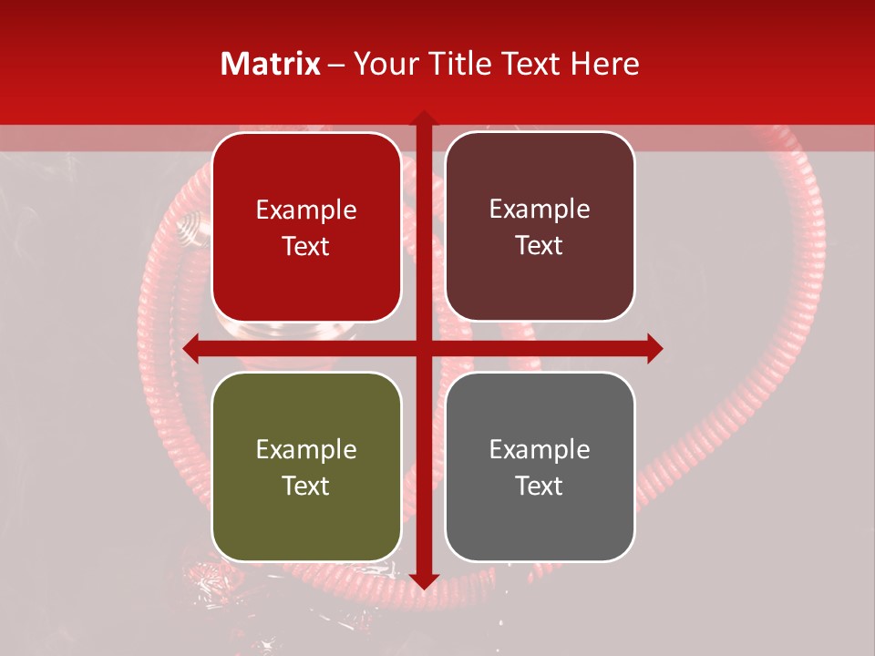 Hookah Black Background PowerPoint Template