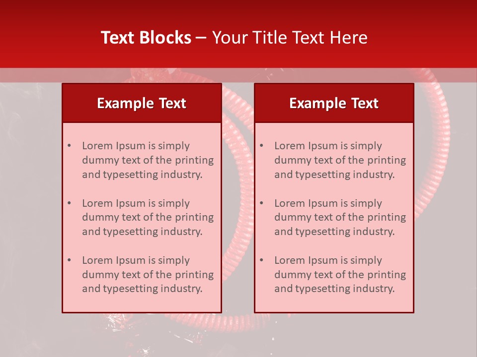 Hookah Black Background PowerPoint Template