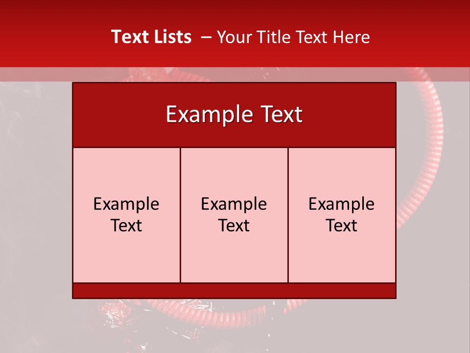 Hookah Black Background PowerPoint Template