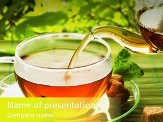 Healthy Tea PowerPoint Template