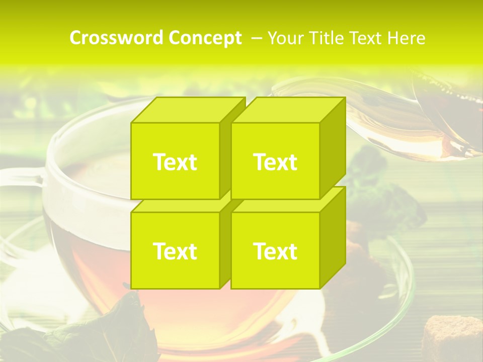 Healthy Tea PowerPoint Template