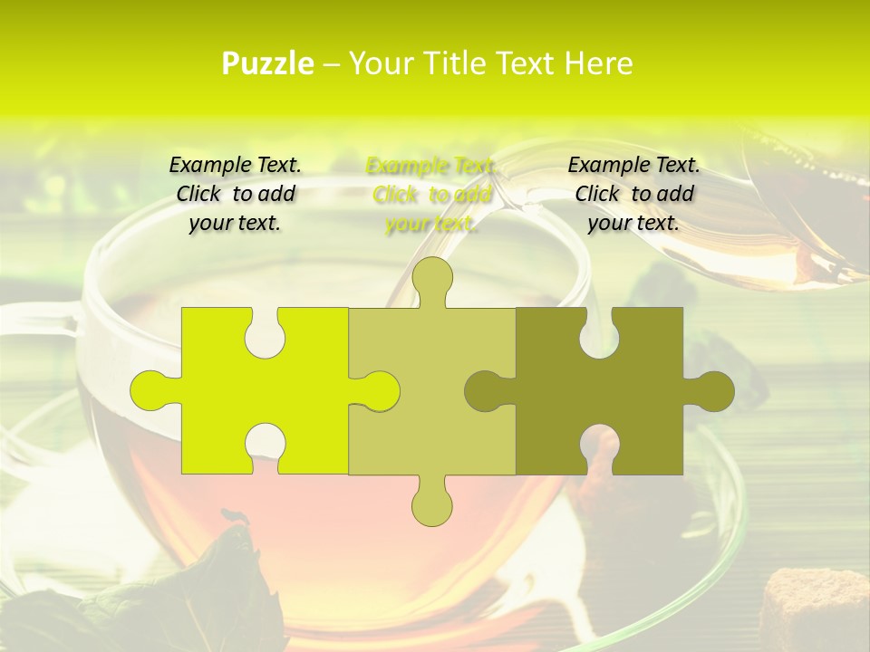 Healthy Tea PowerPoint Template