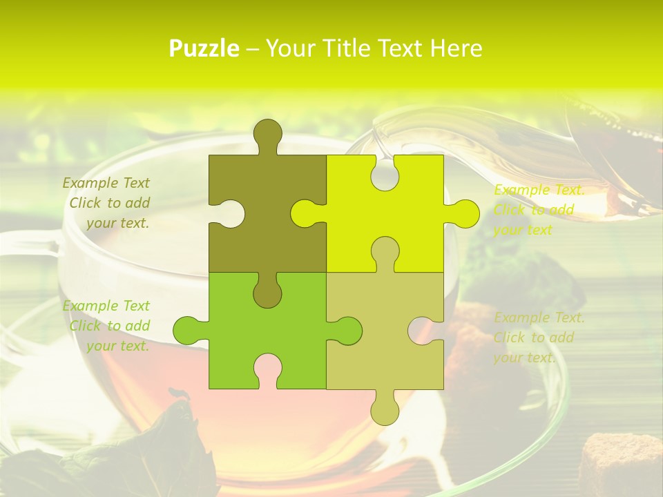 Healthy Tea PowerPoint Template