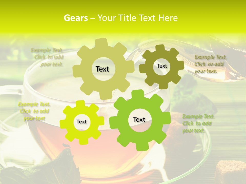 Healthy Tea PowerPoint Template