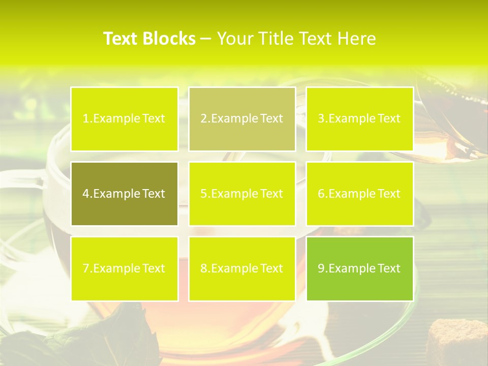 Healthy Tea PowerPoint Template