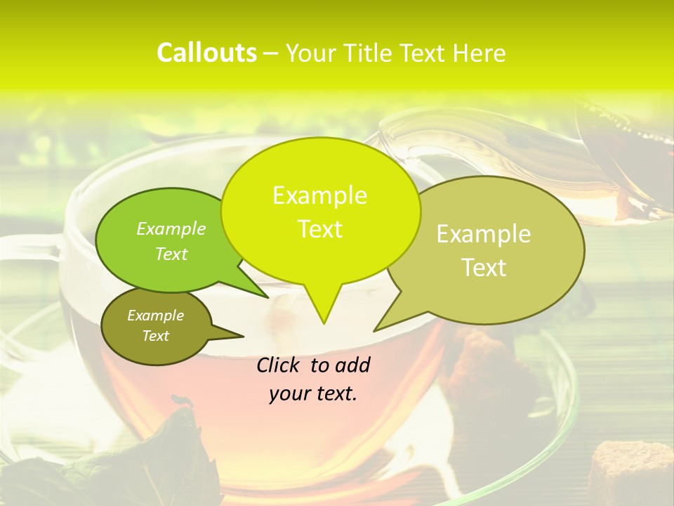 Healthy Tea PowerPoint Template