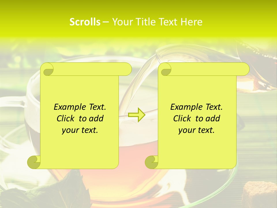 Healthy Tea PowerPoint Template