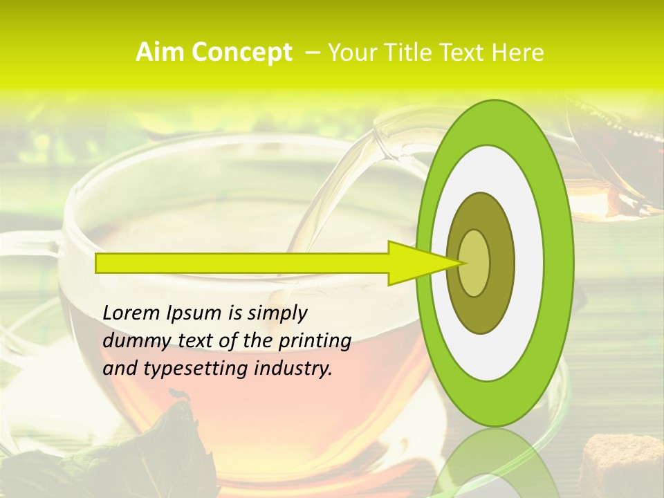 Healthy Tea PowerPoint Template