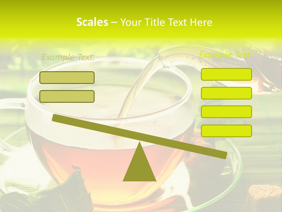 Healthy Tea PowerPoint Template