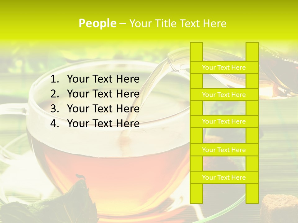 Healthy Tea PowerPoint Template