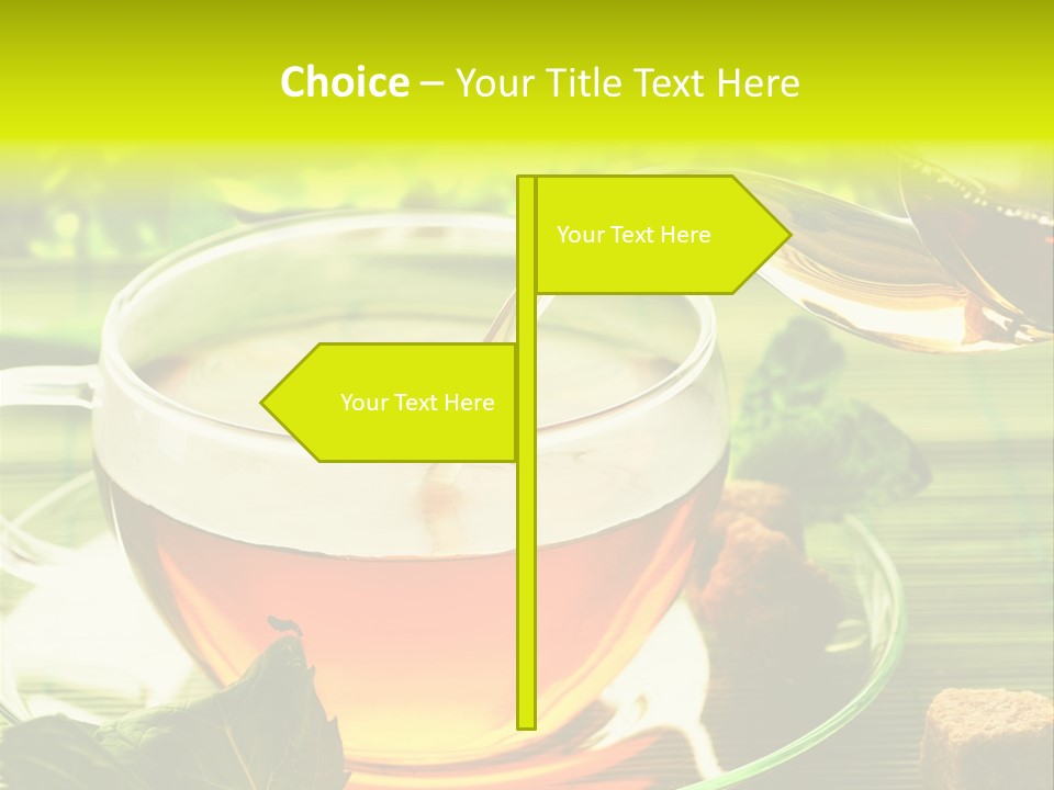 Healthy Tea PowerPoint Template