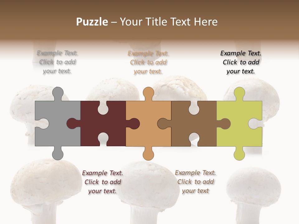 Fungus Nature Studio PowerPoint Template